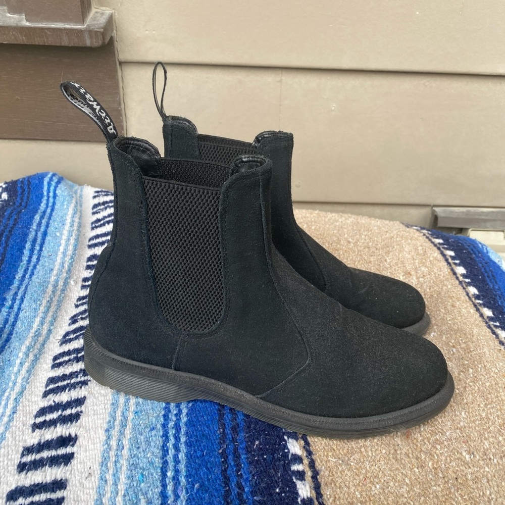Dr. Martens Canvas Chelsea Boots Size 9